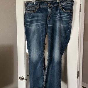 COPY - Silver plus size jeans